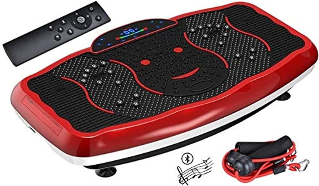 Max Strength-Fat Burning Vibration Fitness Massager Vibrating Plate Body Shaper Weight Loss Heavey Duty Crazy Slimming Device