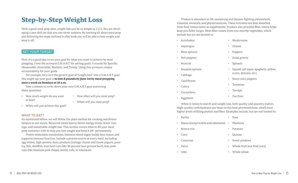 Meal Prep for Weight Loss: Weekly Plans and Recipes to Lose Weight the Healthy Way     Paperback – Big Book, 29 October 2019