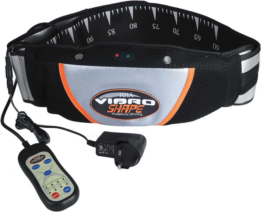 Vinteky Slimming Vibro Shape Professional Vibration Tone Body Belt Tummy Massager Weight Loss