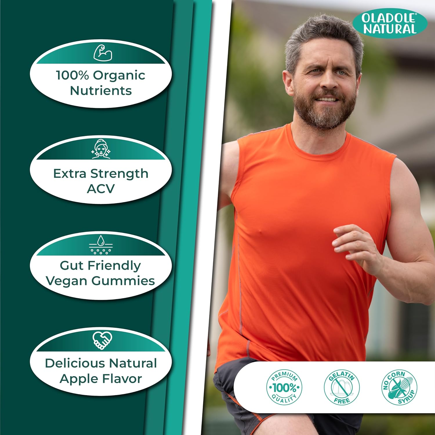 Oladole Apple Cider Vinegar Gummies review