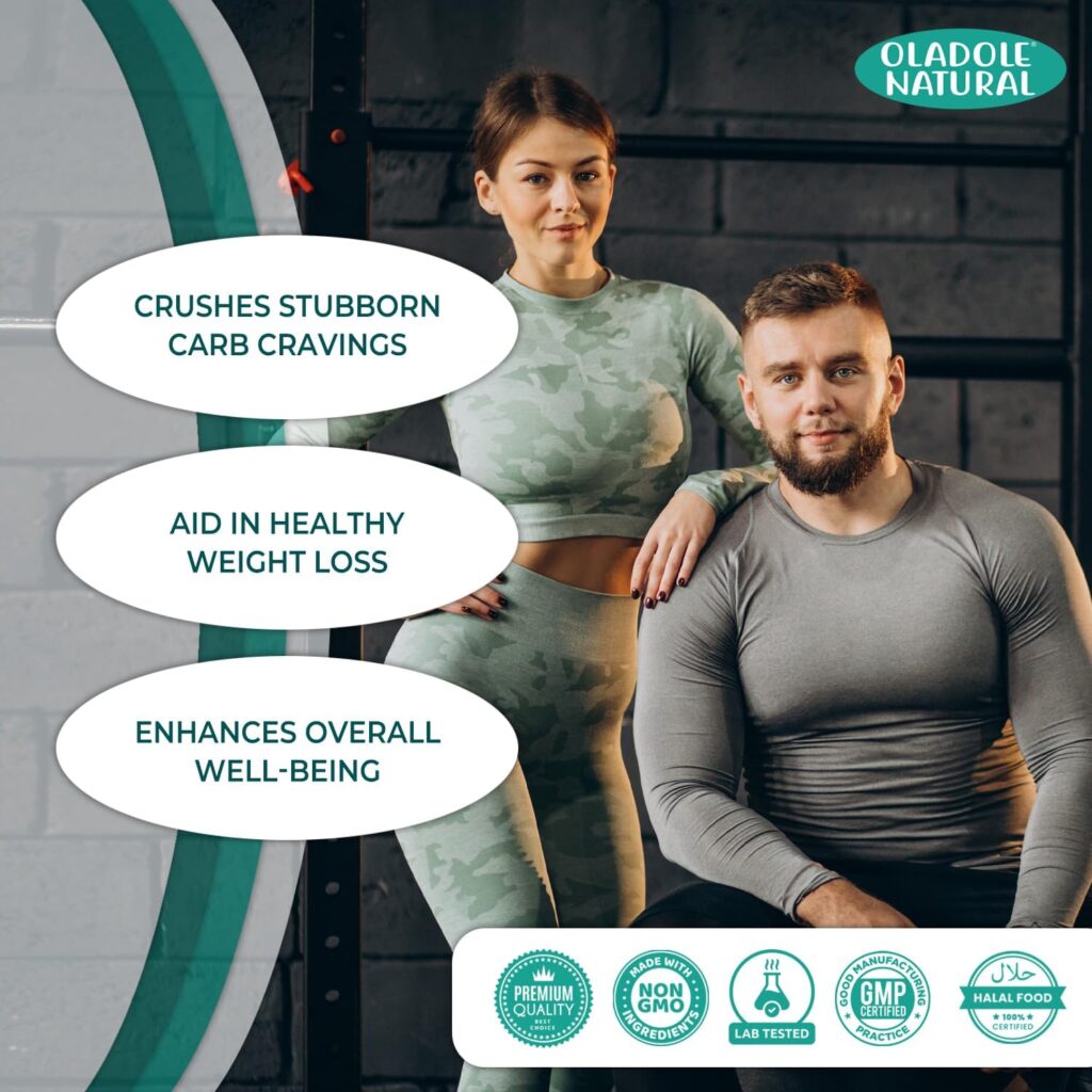 Oladole Natural Slimming Weight Loss- 60 Capsules | 100% Natural Fat Burner Dietary Supplement | Supports Weight Loss, Burns Fat  Control Appetite | For Men  Women