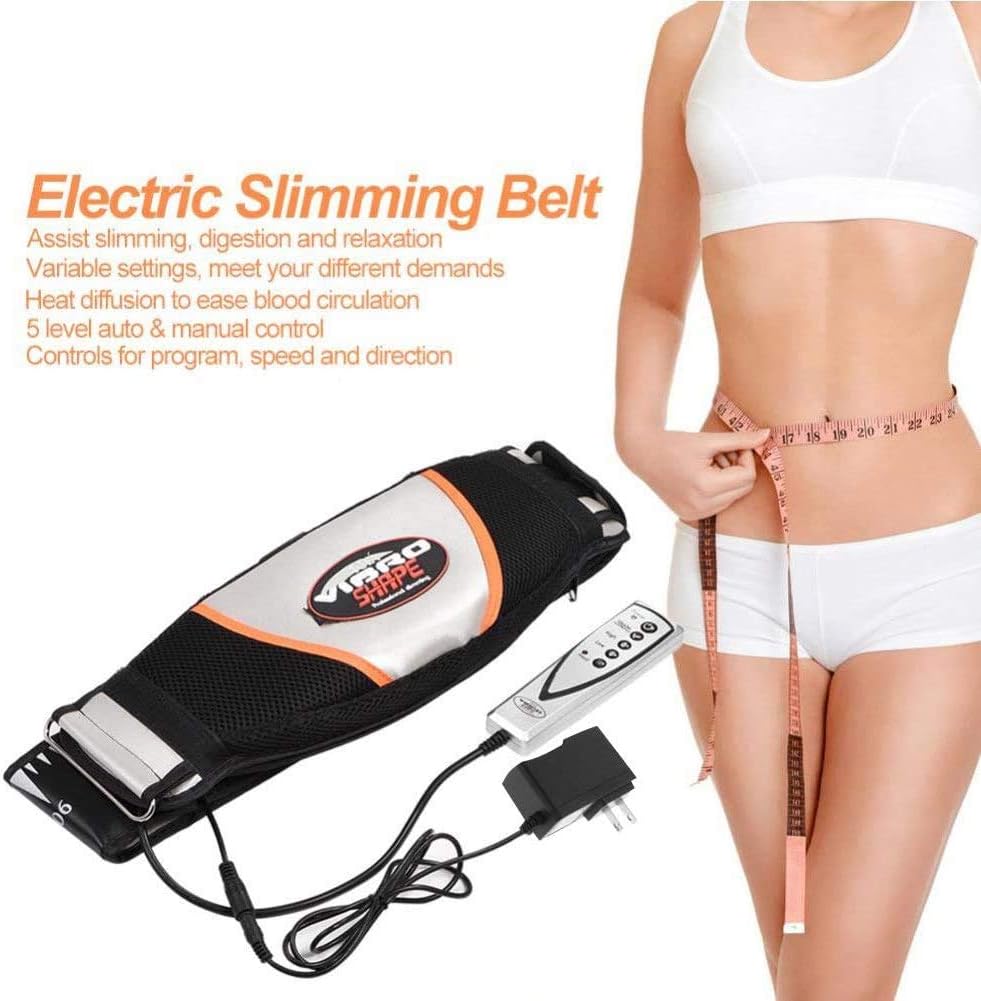 Sauna Heating Vibrating Belt. Slimming Massager Belts. Massage Flex Chinelo Vibro Shape Slender Fat Burning Waist Belt Weight Loss.