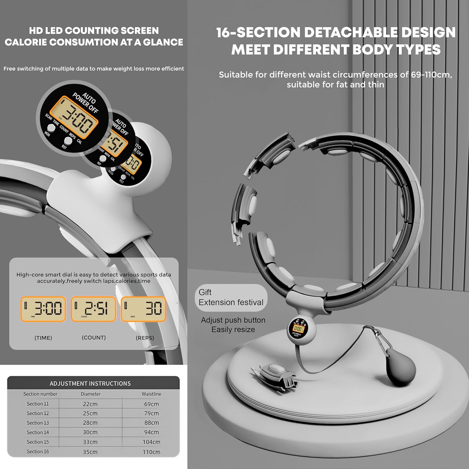 Smart Weighted Hula Ring Hoops Review