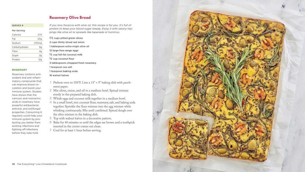 The Everything Low-Cholesterol Cookbook: 200 Heart-Healthy Recipes for Reducing Cholesterol and Losing Weight     Paperback – Big Book, 27 April 2023