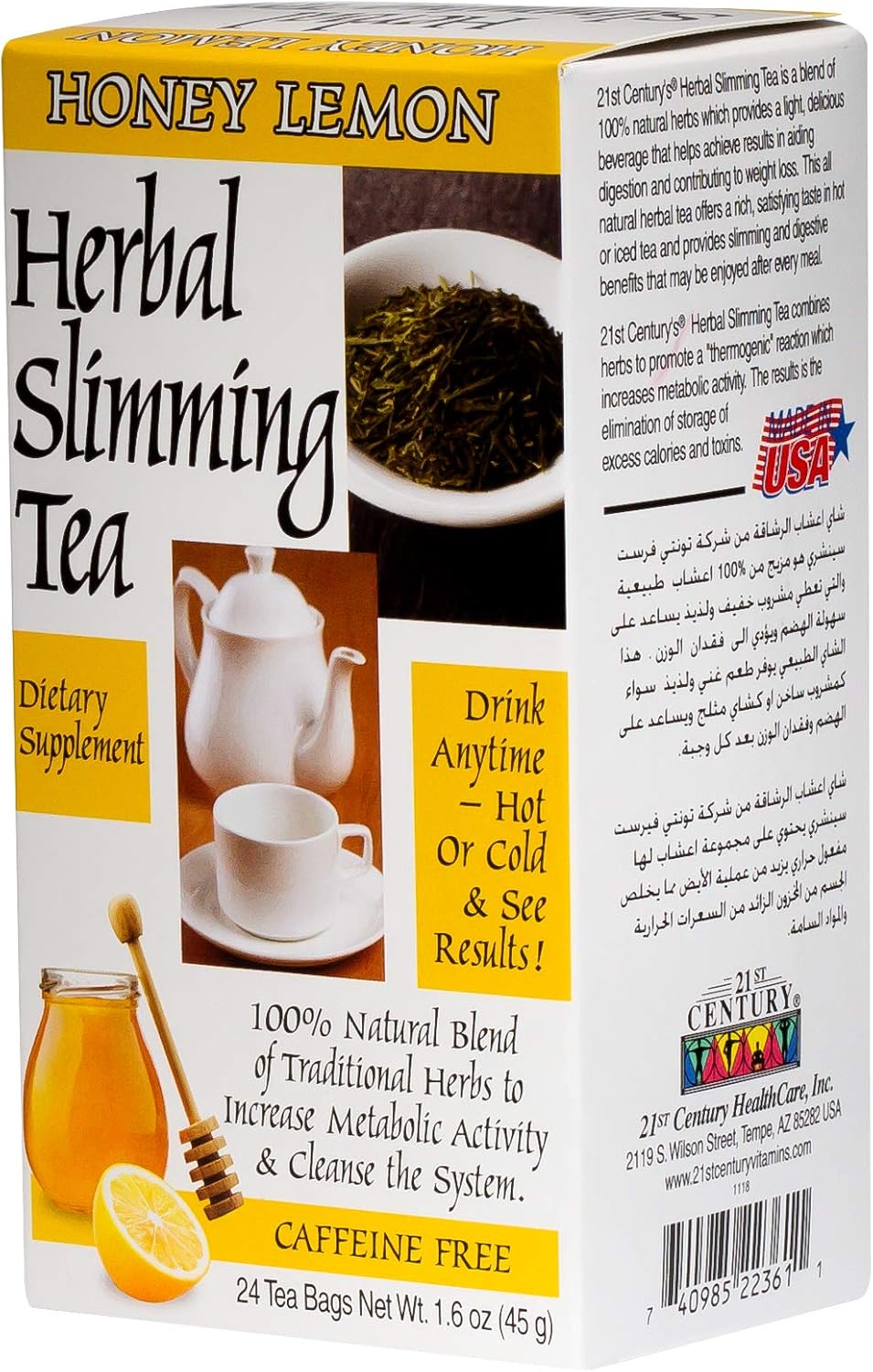 21st Century Slimming Tea – Honey Lemon Review
