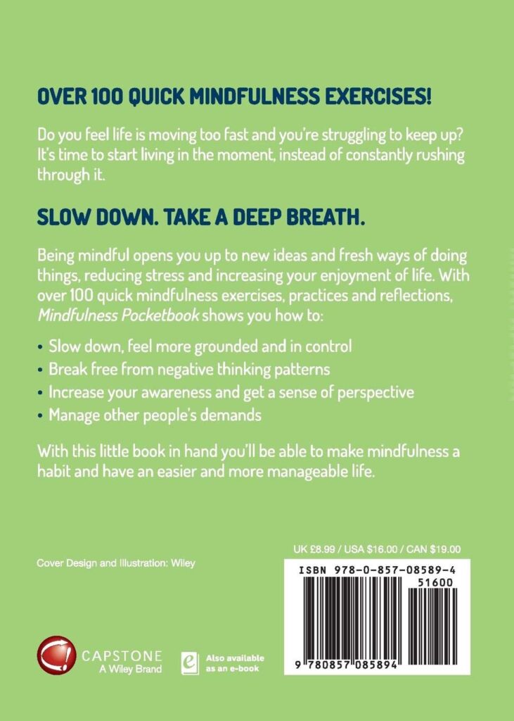 Mindfulness Pocketbook by Gill Hasson - Paperback     Paperback – Import, 10 March 2015