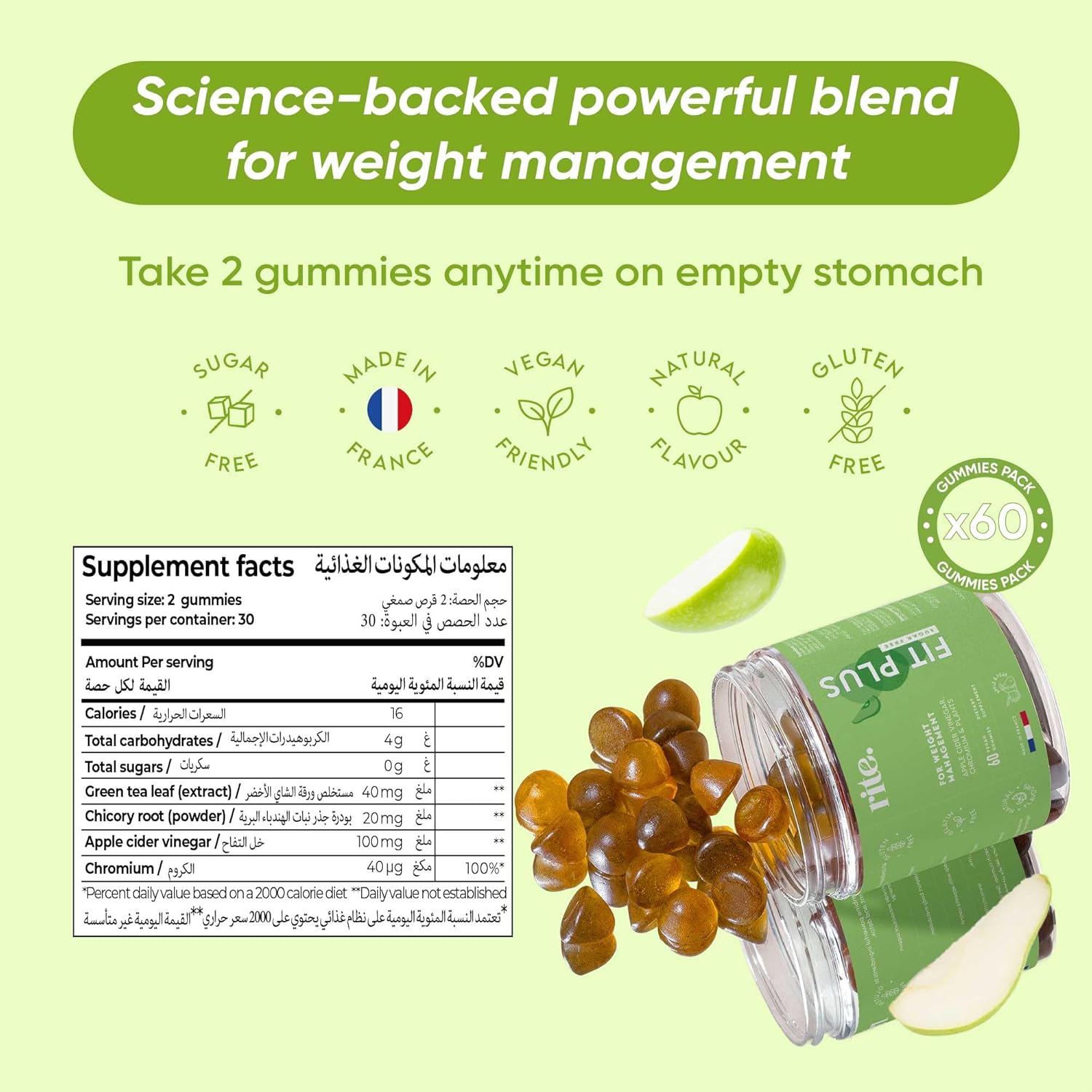 rite. FIT PLUS Sugar-free Vitamin Gummies Review