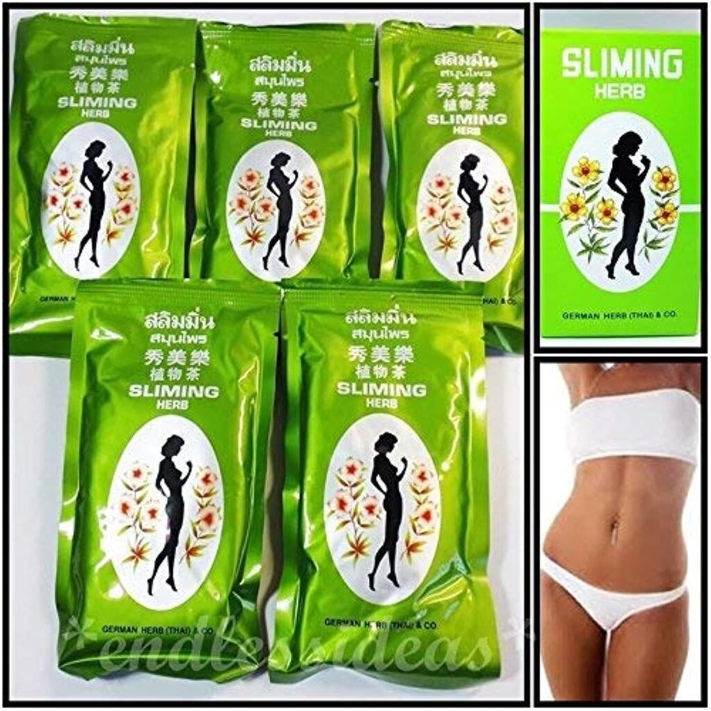 Sliming Herb 50 BAGS CHINESE GREEN TEA HERBAL BURN FAT DIET DETOX WEIGHT LOSS DRINK / 01