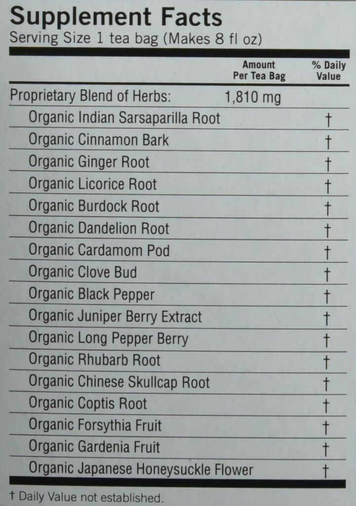 Yogi Organic Detox Tea, 16 ct