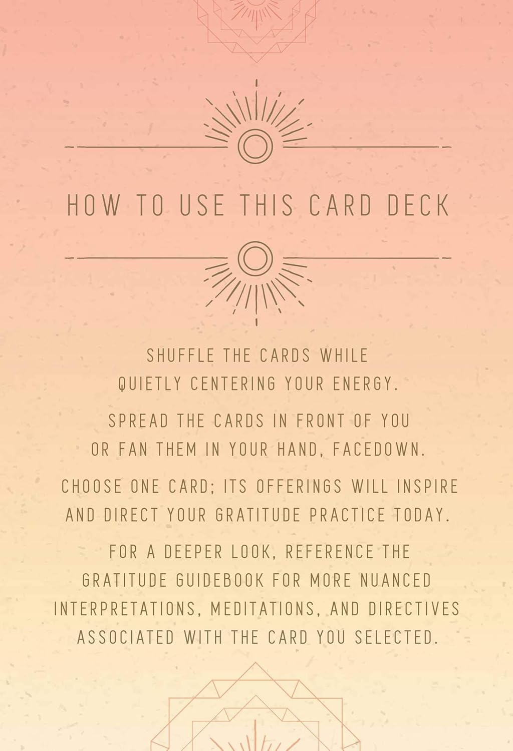 Gratitude: Inspirational Card Deck Review