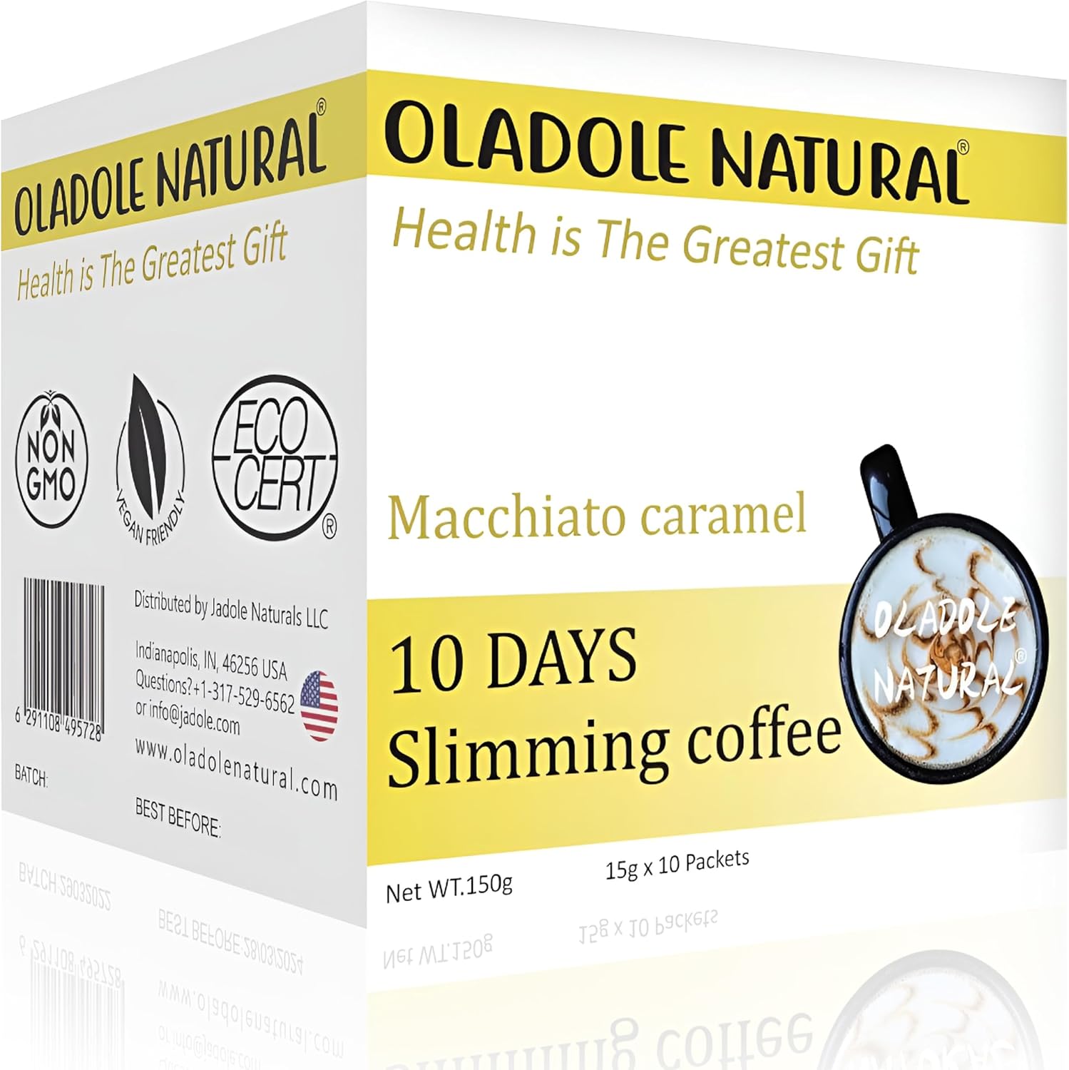 Oladole Natural Macchiato Caramel Slimming Coffee Review